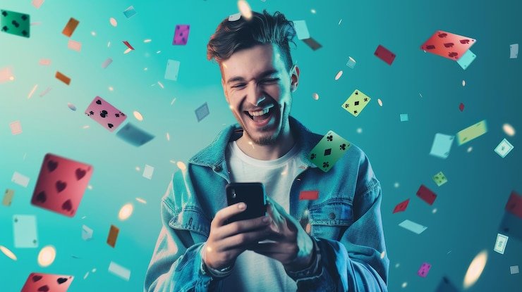 Antarmuka permainan Bandar Poker di ninja jago dengan tombol taruhan dan statistik pemain